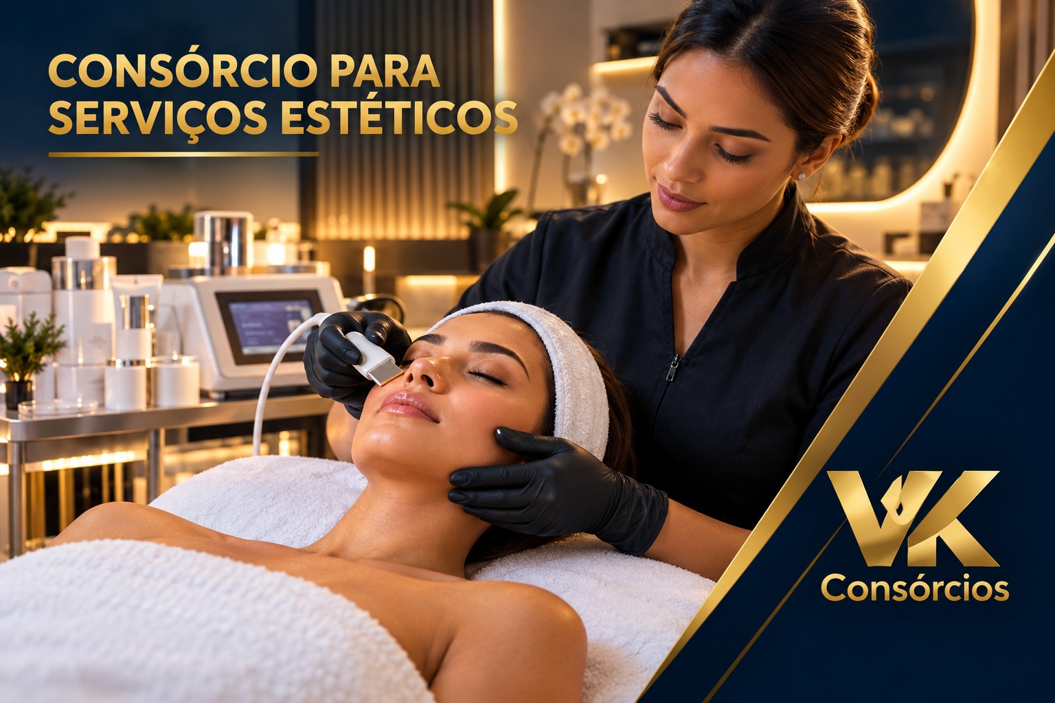 Consórcio para serviços de estética e procedimentos